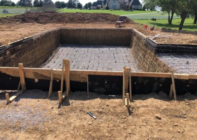 crosby pools lays out the framework for a new pool