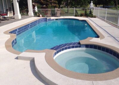beautiful pool made by crosby pools